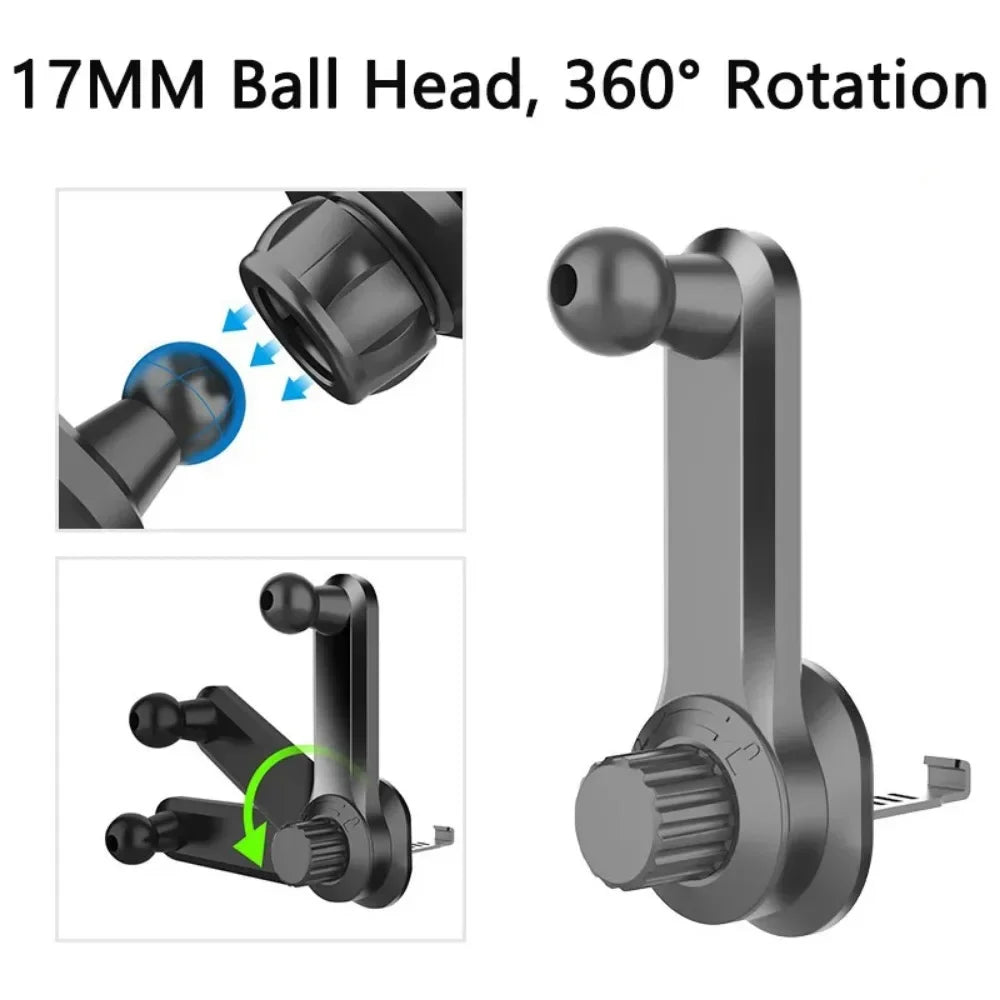 Universal Vent Clip Phone Mount Base