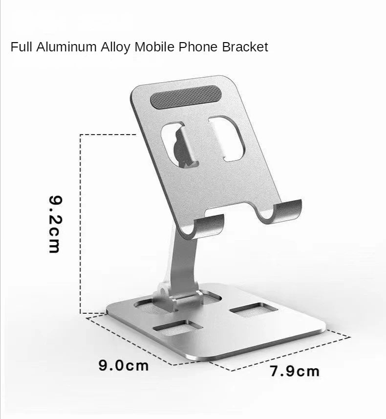 Foldable Aluminum Phone & Tablet Desk Stand