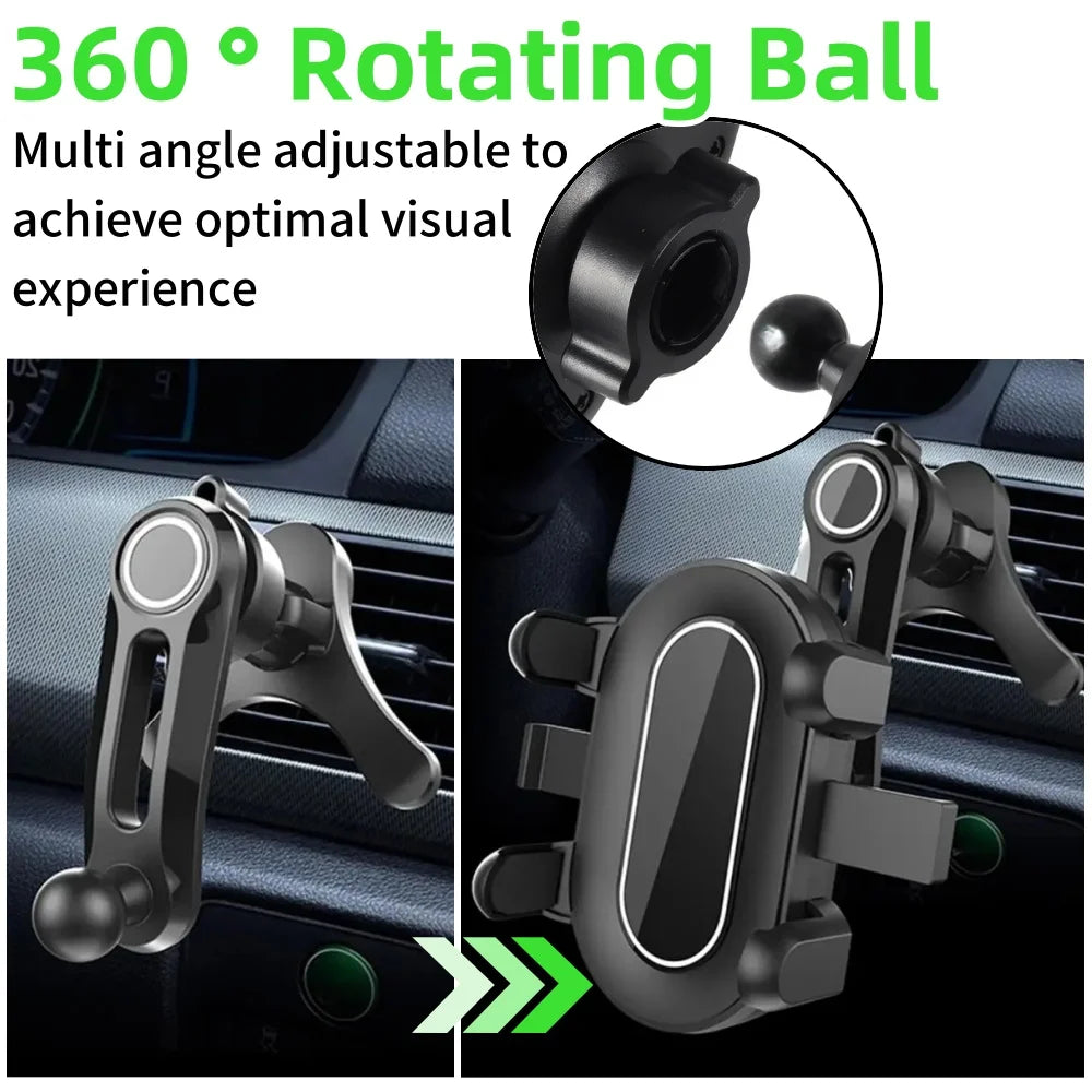 Universal 360° Car Vent Clip