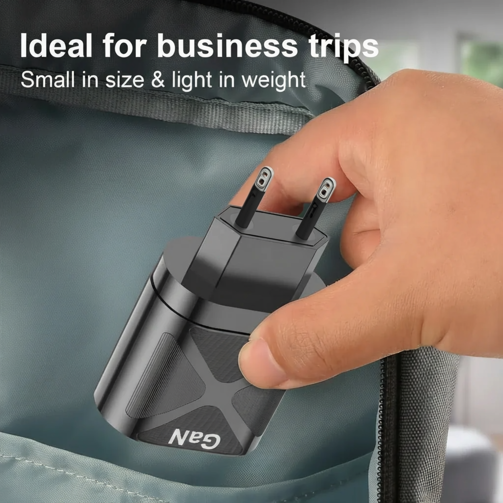 Premium 65W Dual-Port GaN Adapter