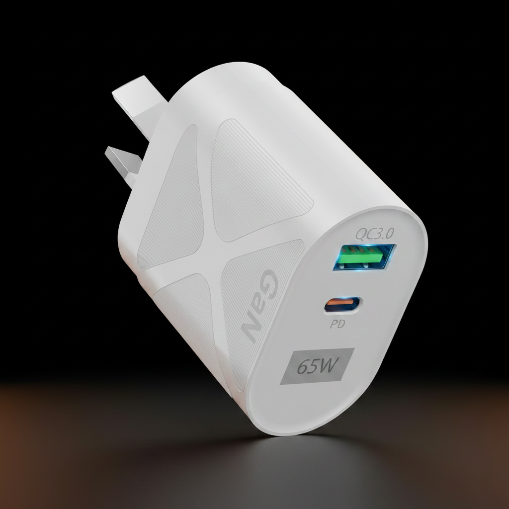 White GaN Charger